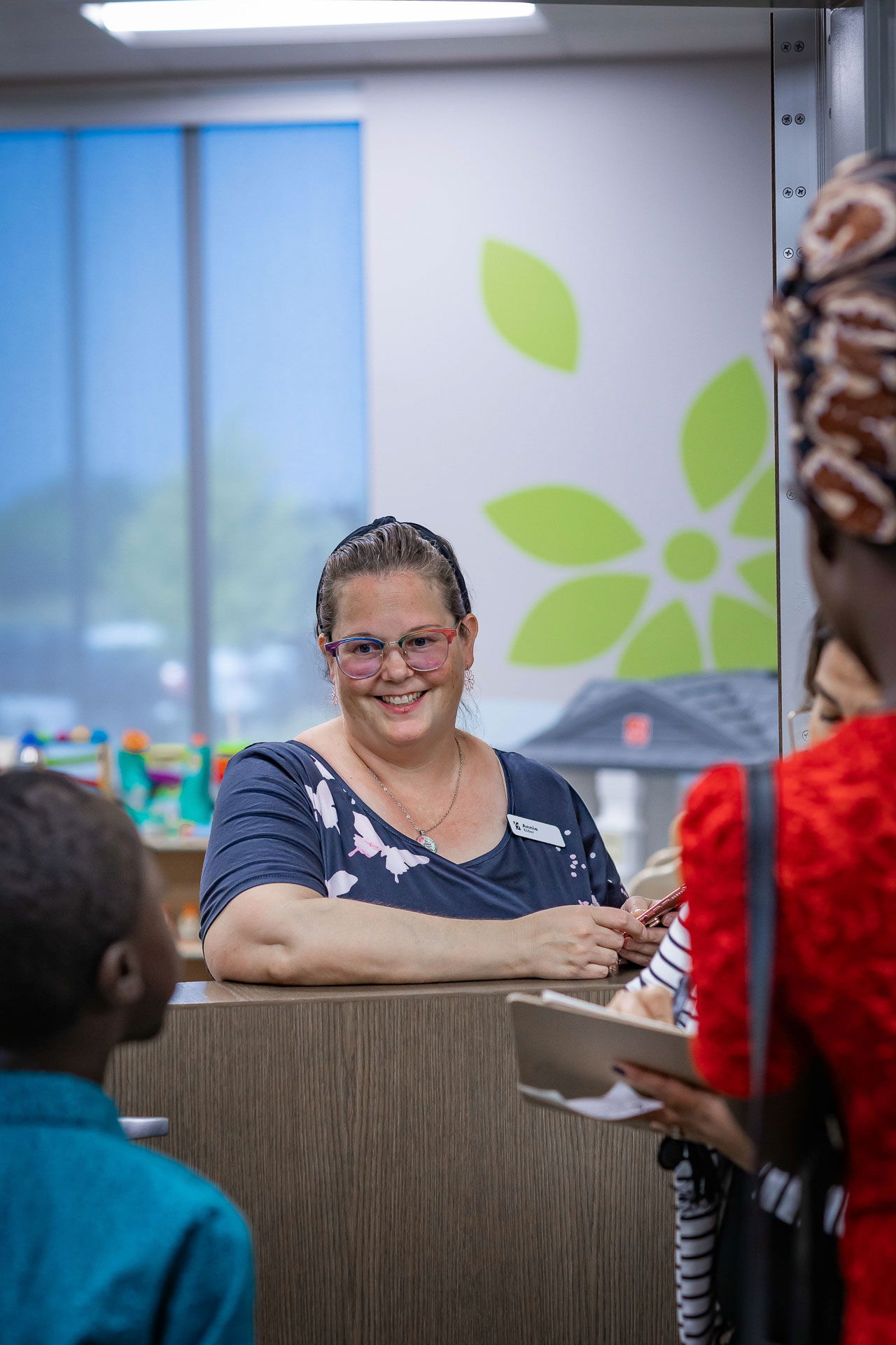 Woman singing in a play